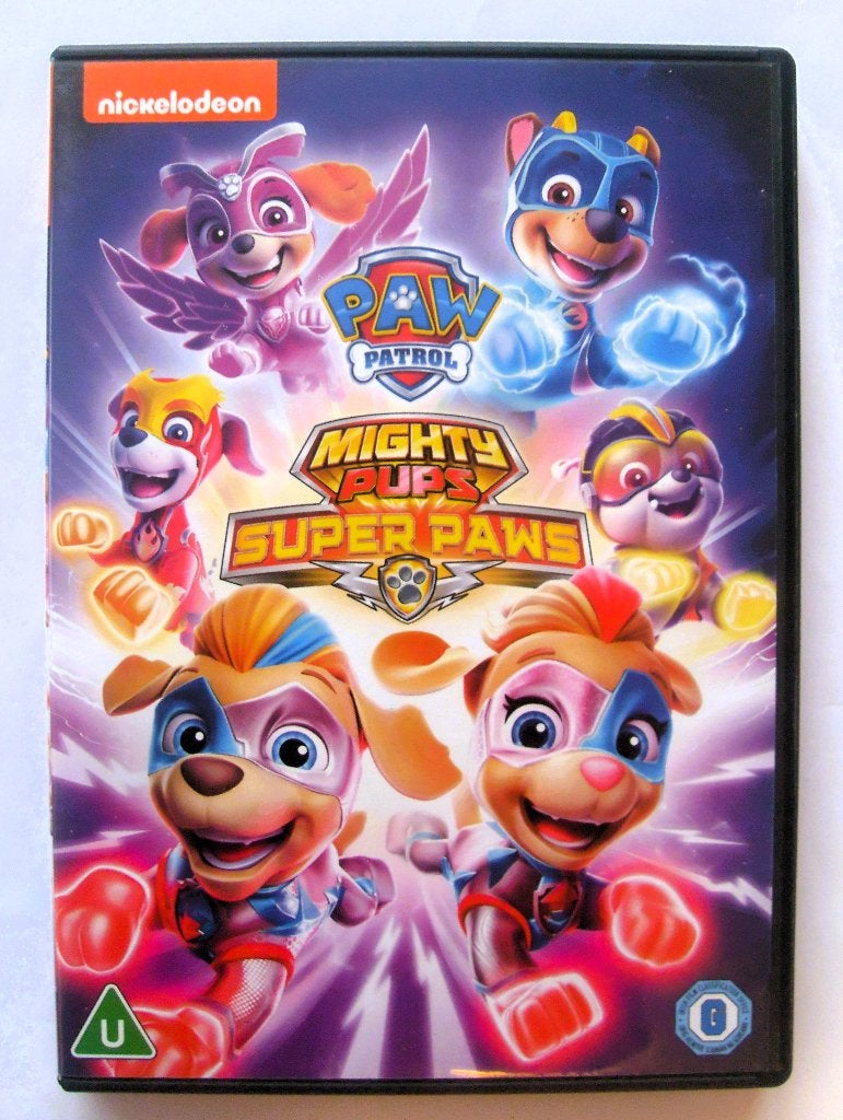 Paw Patrol - Mighty Pups - Super Paws (originele dvd), Spaans, Europees, Gebruikt, Alle leeftijden