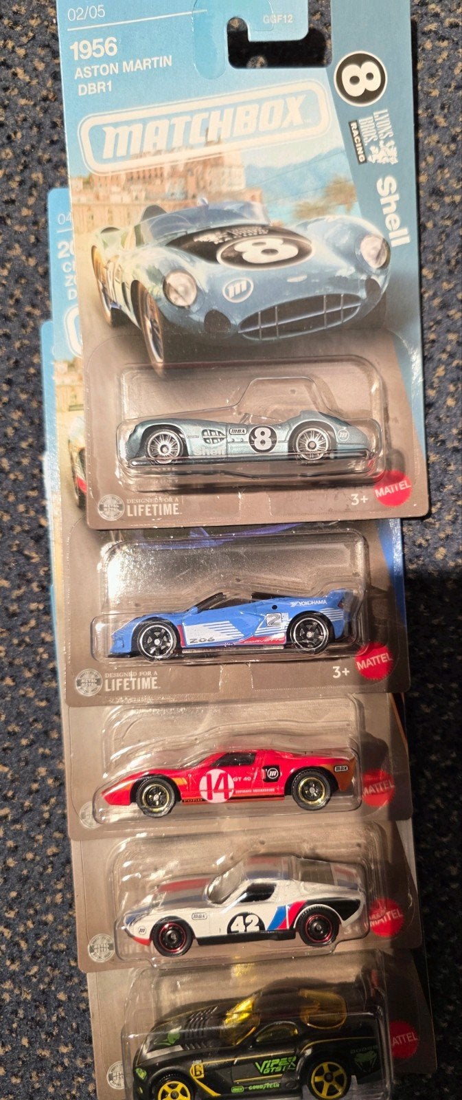 Matchbox Diecast Auto's - Diverse Modellen (5 stuks), Hobby en Vrije tijd, Mattel Inc., 636 Girard Avenue, East Aurora, NY 14052, USA
