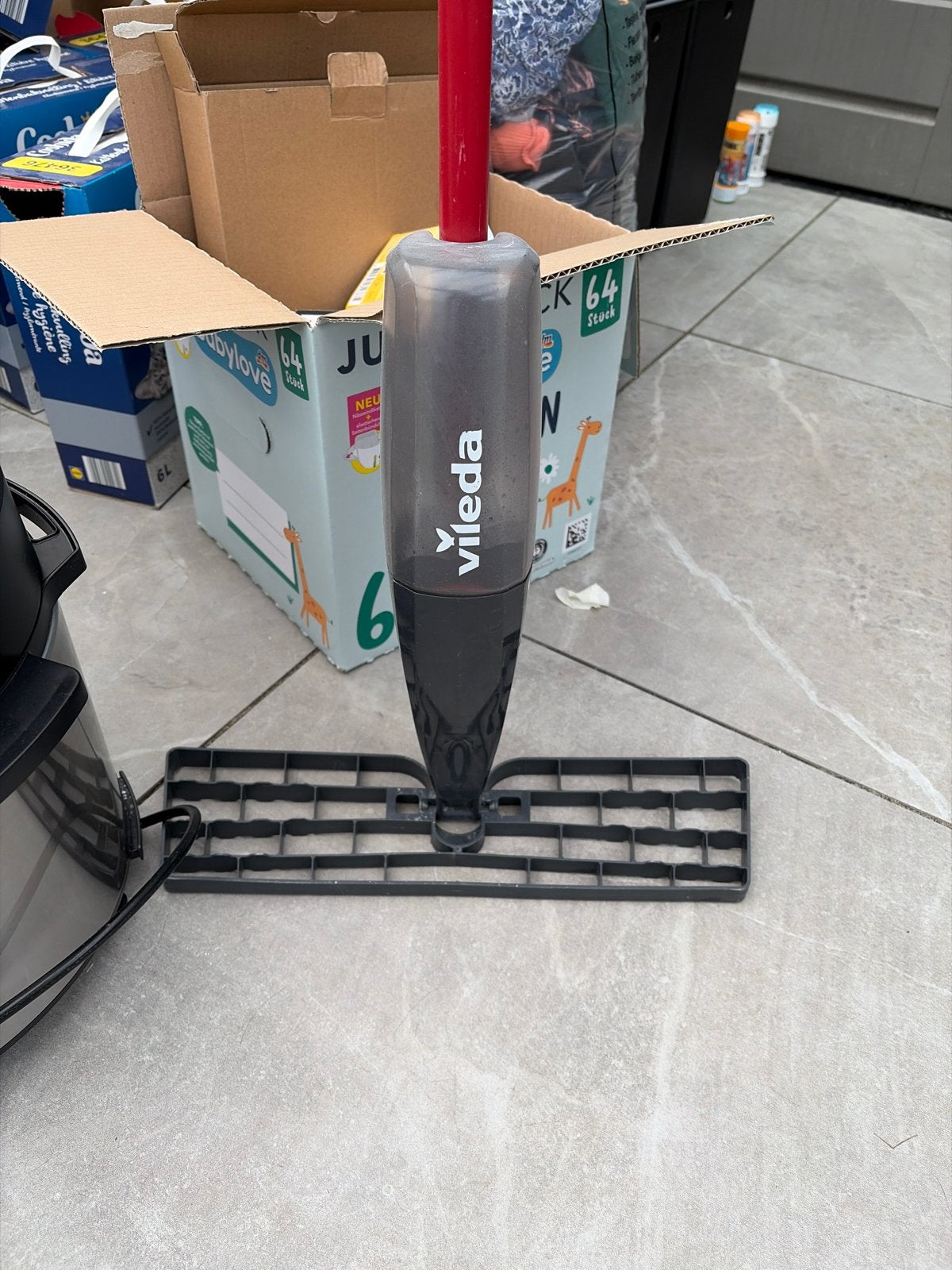Vileda Spray Mop - Handige Vloerreiniger, Ophalen, Mop of Dweil