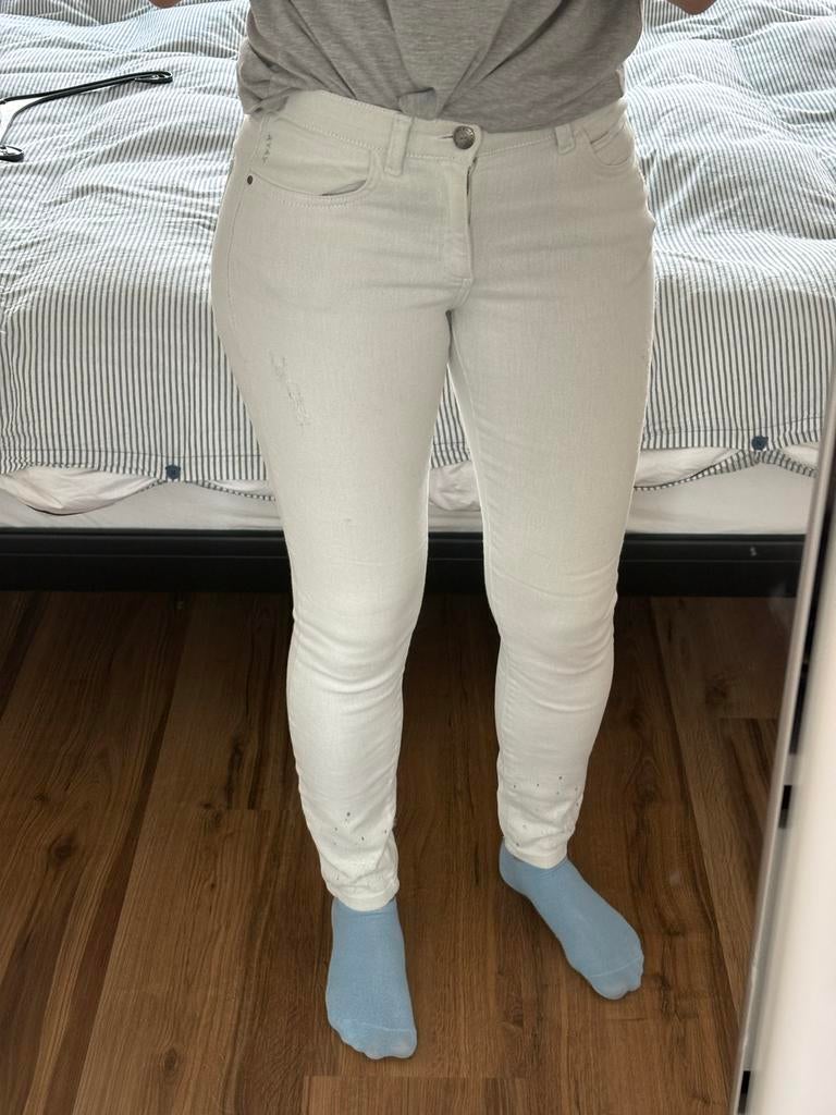 Yaya broek maat 36, Wit, Ophalen of Verzenden, Maat 36 (S), Lang