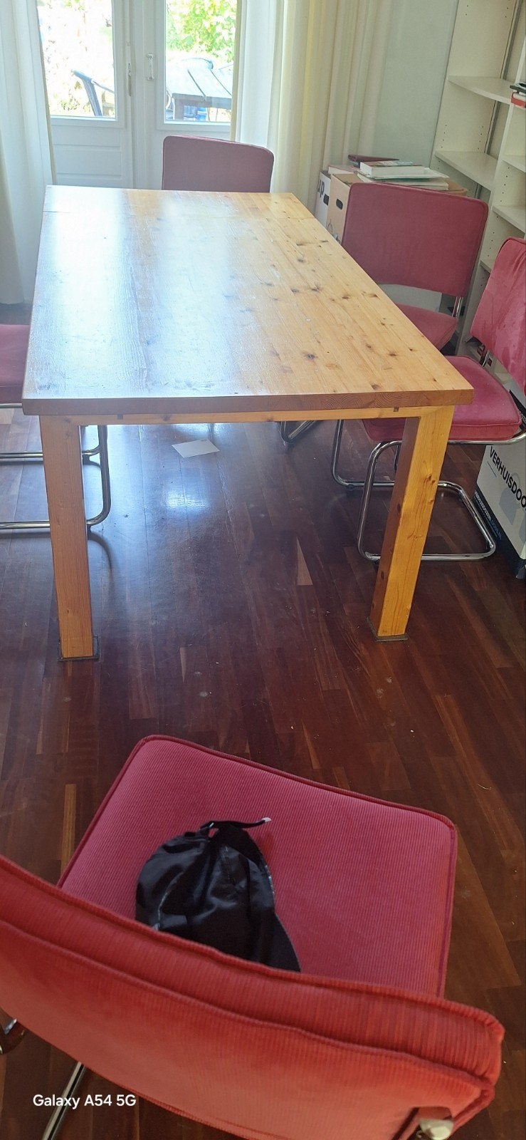 Hout lundia tafel. Hout van goede kwaliteit!, Ophalen, Gebruikt