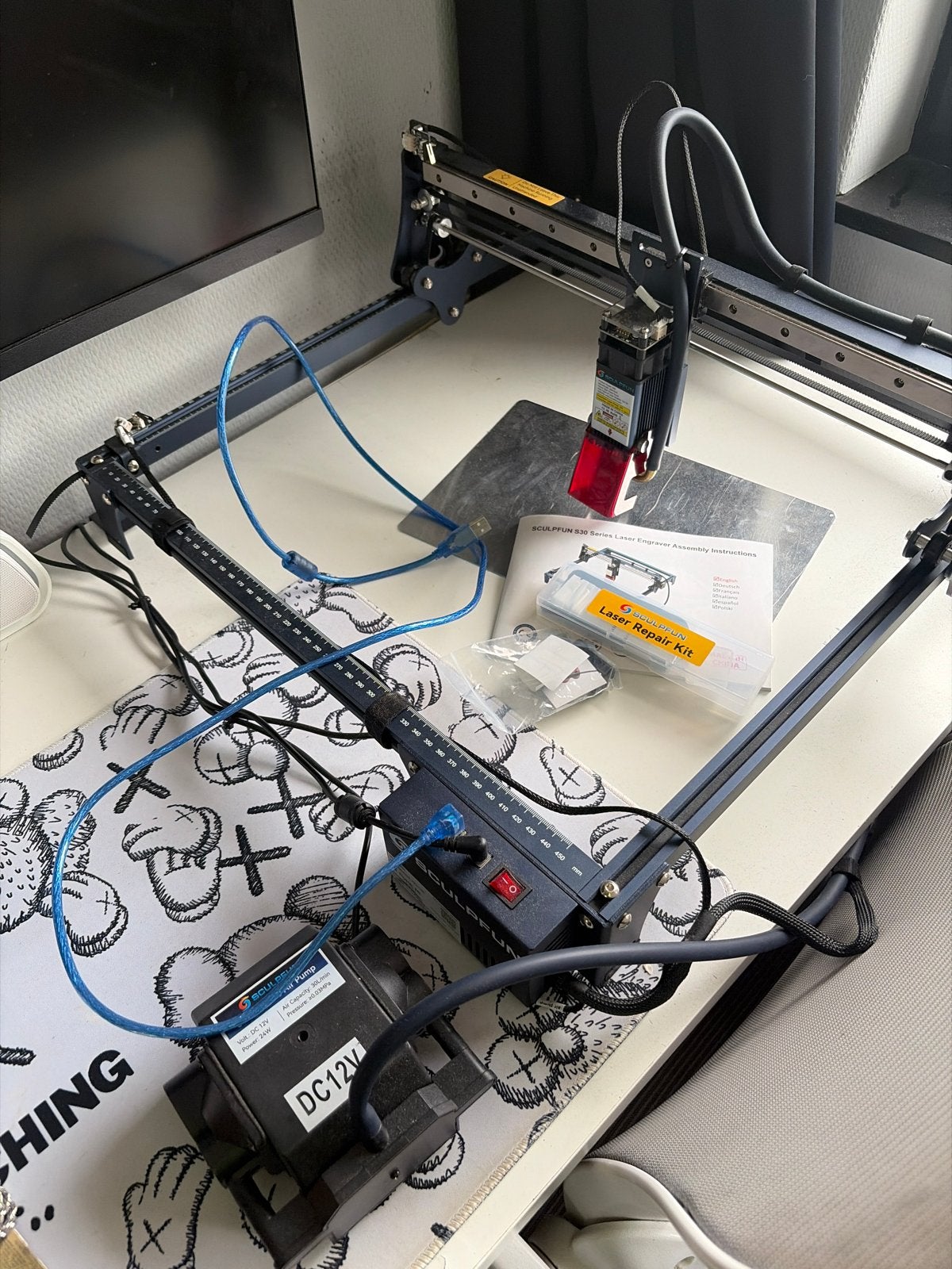 Sculpfun S30 Lasergraveermachine - Zo goed als nieuw, Ophalen, Zo goed als nieuw