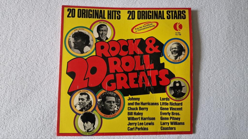 LP "20 Rock & Roll Greats", Ophalen of Verzenden, Zo goed als nieuw, 12 inch, Pop