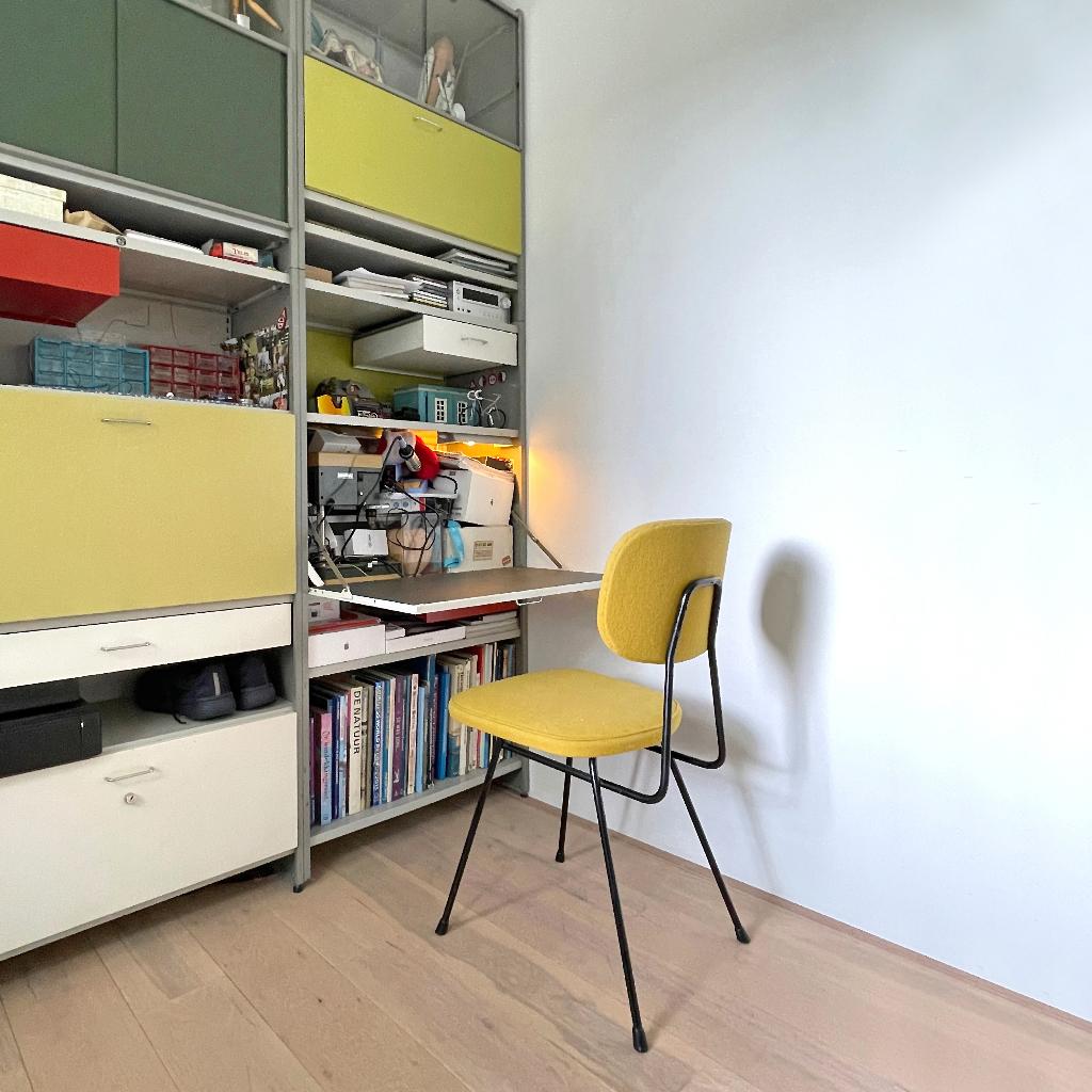 vintage design STOEL Gispen Kembo geel Mid Century Modern, Huis en Inrichting, Ophalen, Gebruikt, Overige kleuren, Dutch design Mid Century Modern vintage fifties retro
