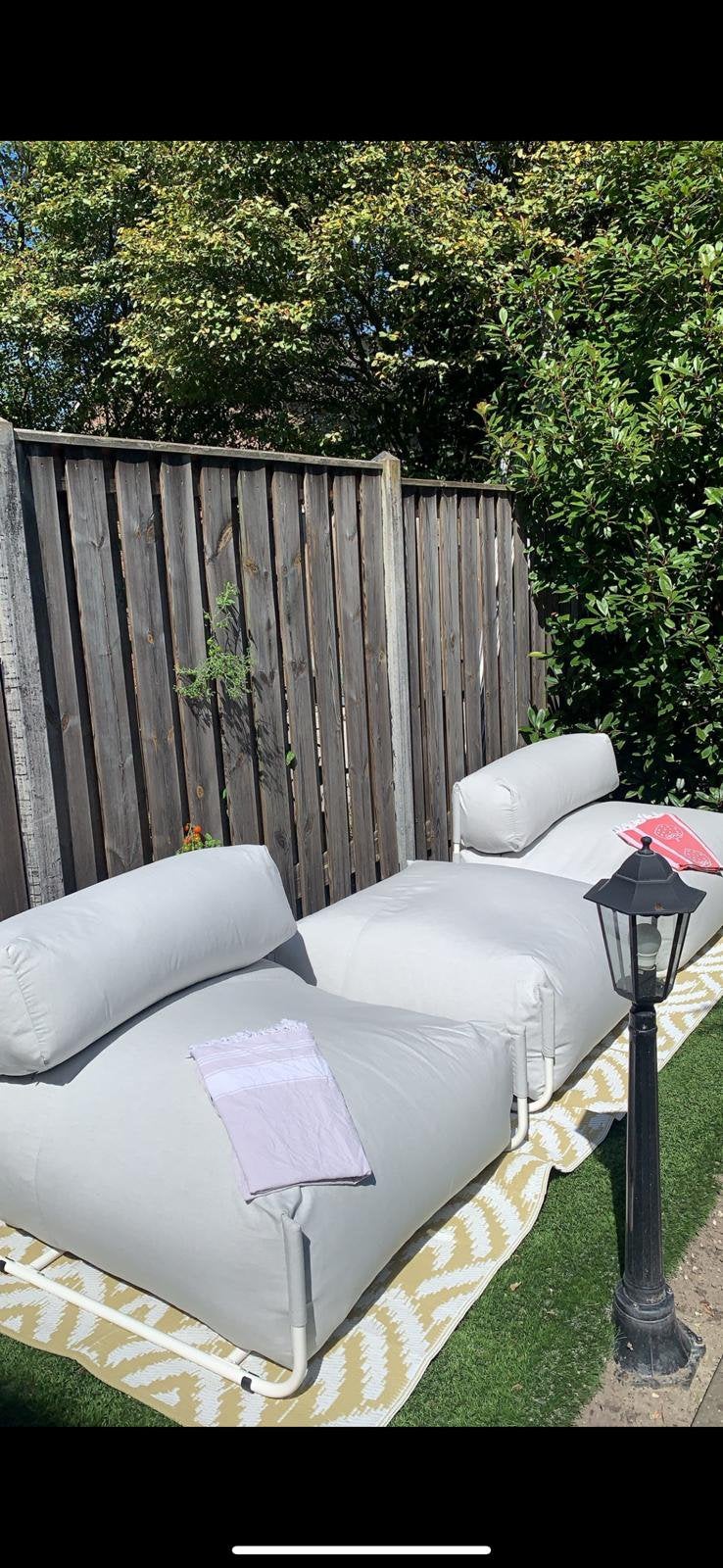 Tuin loungeset 3-delig | Goossens | Zeer nette staat, Ophalen, Zo goed als nieuw, Aluminium, Loungeset