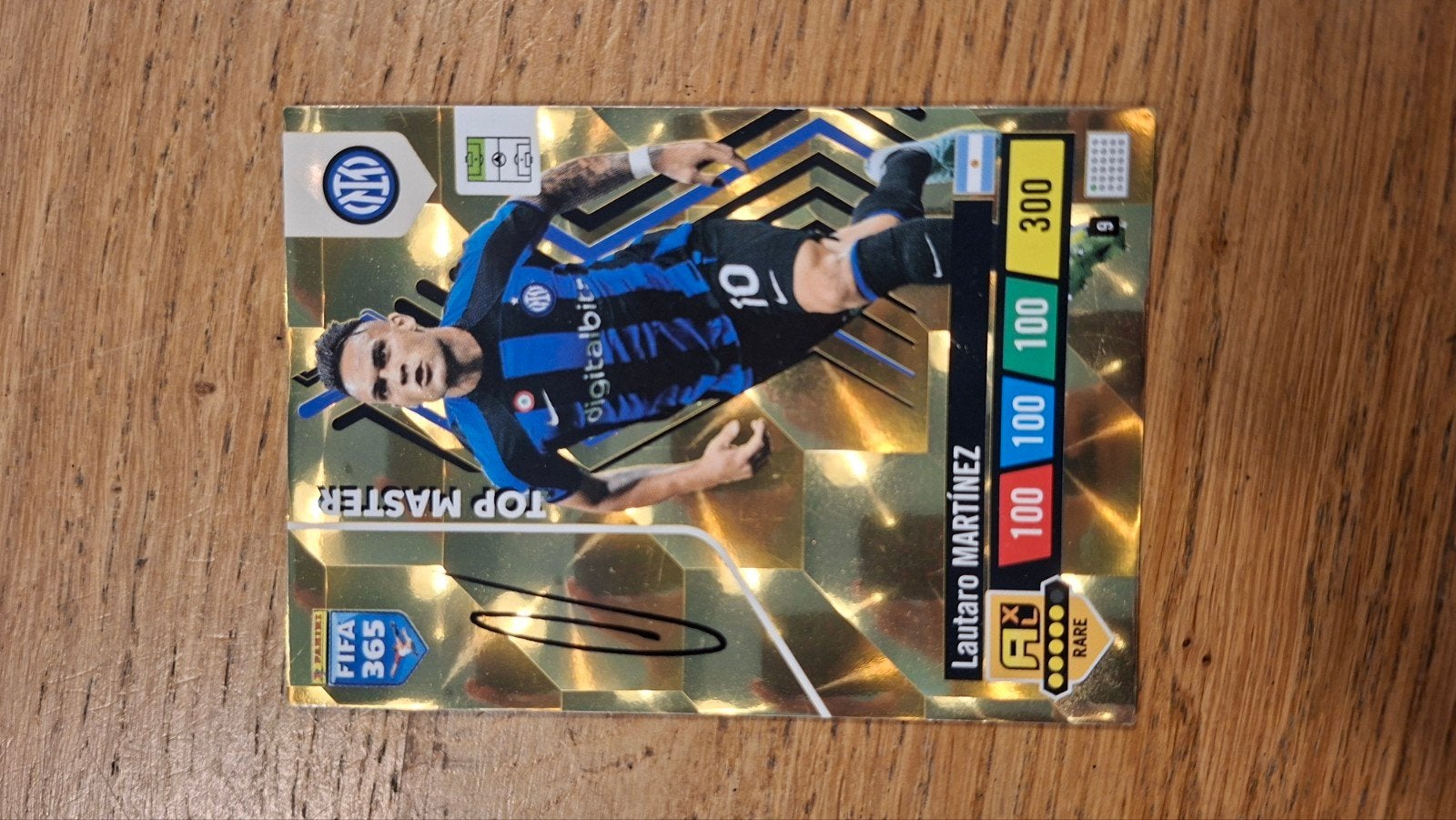 FIFA 365 Top Master Lautaro Martínez Inter Milan kaart, Ophalen of Verzenden, Zo goed als nieuw, Buitenlandse clubs, Spelerskaart