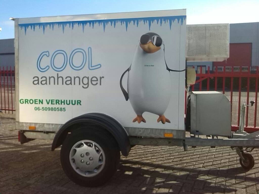 TE HUUR Koelaanhanger 220volt, Ophalen of Verzenden, Overige