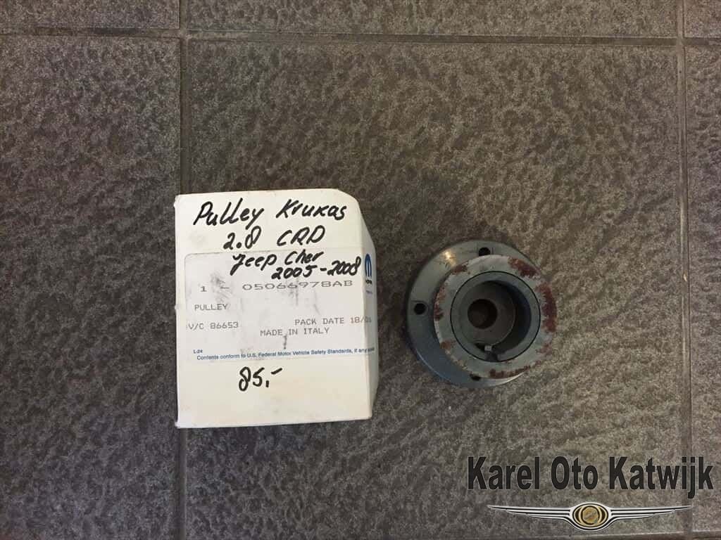 Pulley/poelie krukas Jeep Cherokee 2.8 CRD, Jeep, Gebruikt, -, -