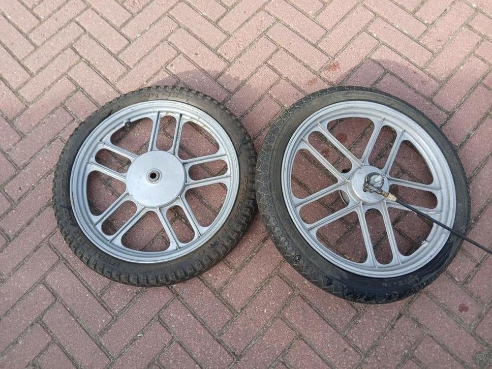 Avanti ster wielen velgen piaggio si ciao vespa 10 spaaks, Ophalen of Verzenden, Gebruikt, Overige typen