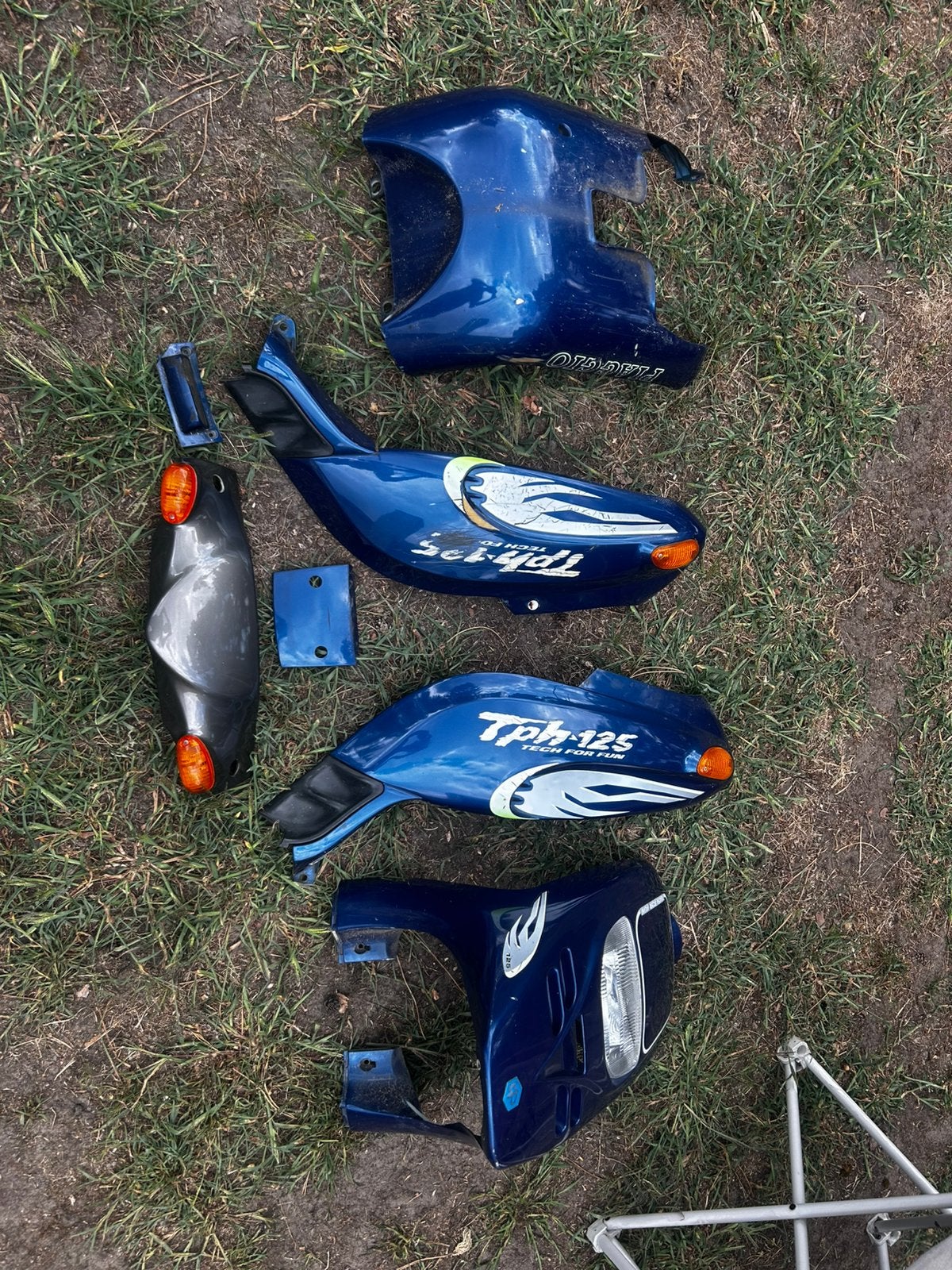 Kappenset typhoon 125/50/80, Ophalen
