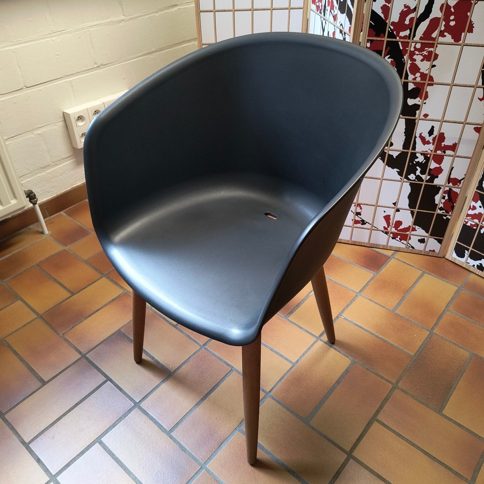 Stoel kuipstoel, Ophalen, Gebruikt, Kunststof