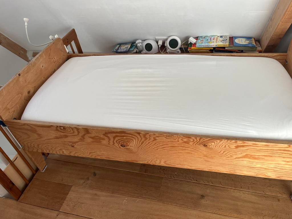 PIet Hein Eek crisis kinderbed, Ophalen, Gebruikt, 70 tot 85 cm, 140 tot 160 cm