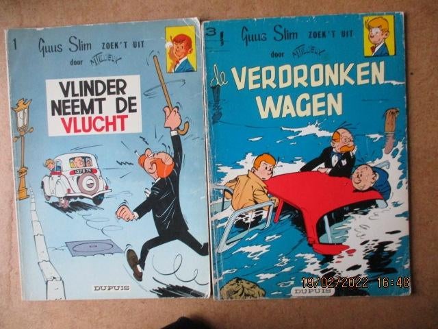 adv5714 guus slim, Eén stripboek, Ophalen, Gelezen