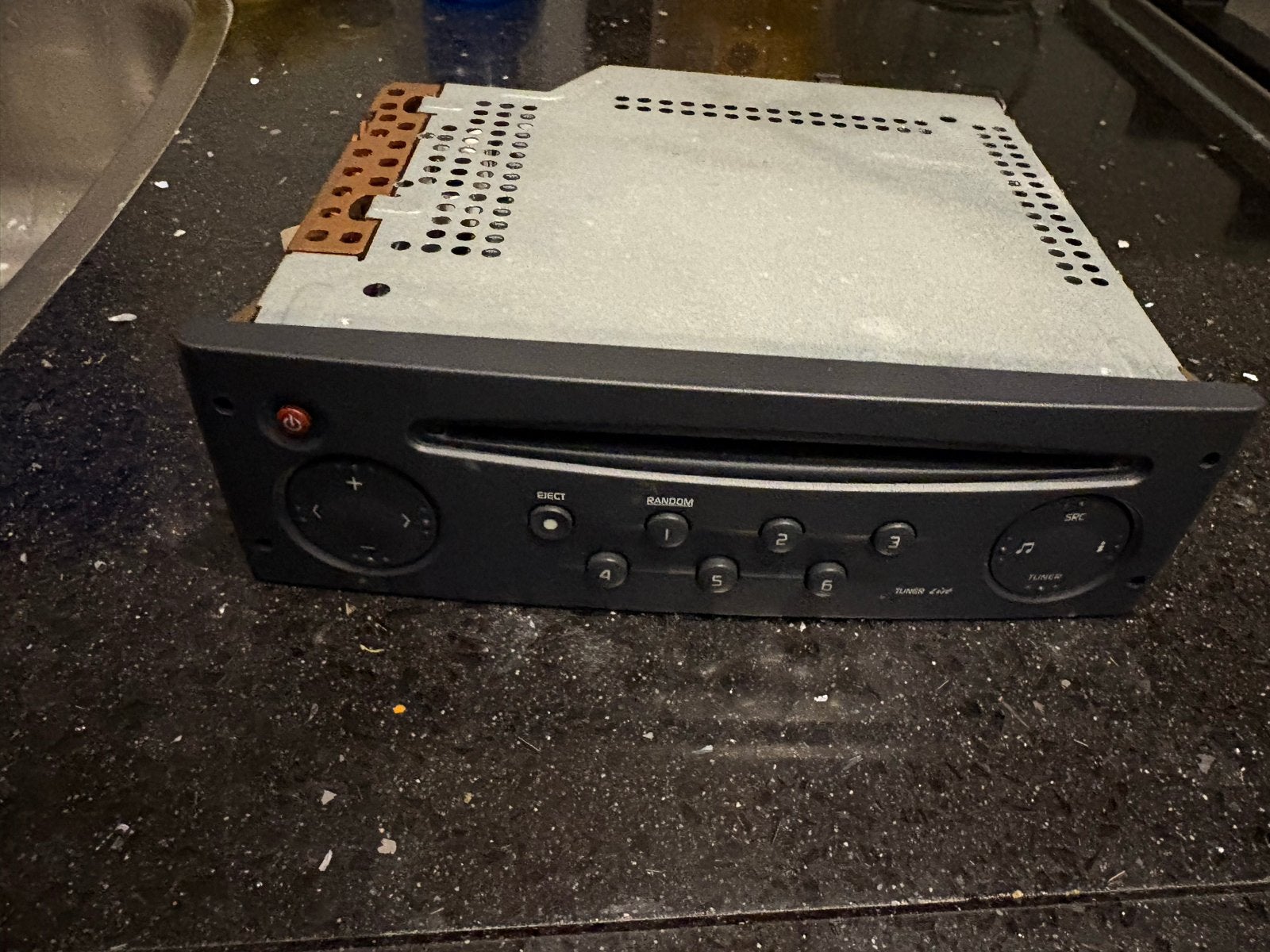 1DIN Renault Clio 2 Radio - Origineel, Auto diversen, Autoradio's, Ophalen, Gebruikt