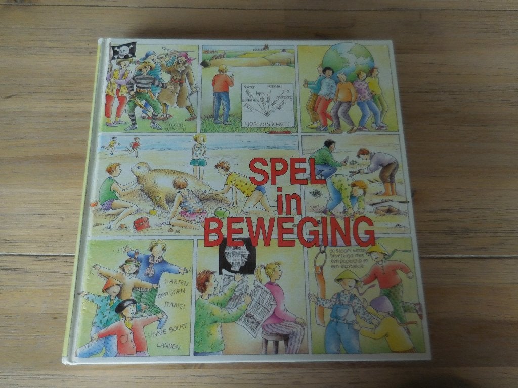 Spel in beweging. 1992. BRES. Praktijkboek. Spel,spelen,, J.H. Velthuis, Ophalen of Verzenden, Zo goed als nieuw, Overige sporten