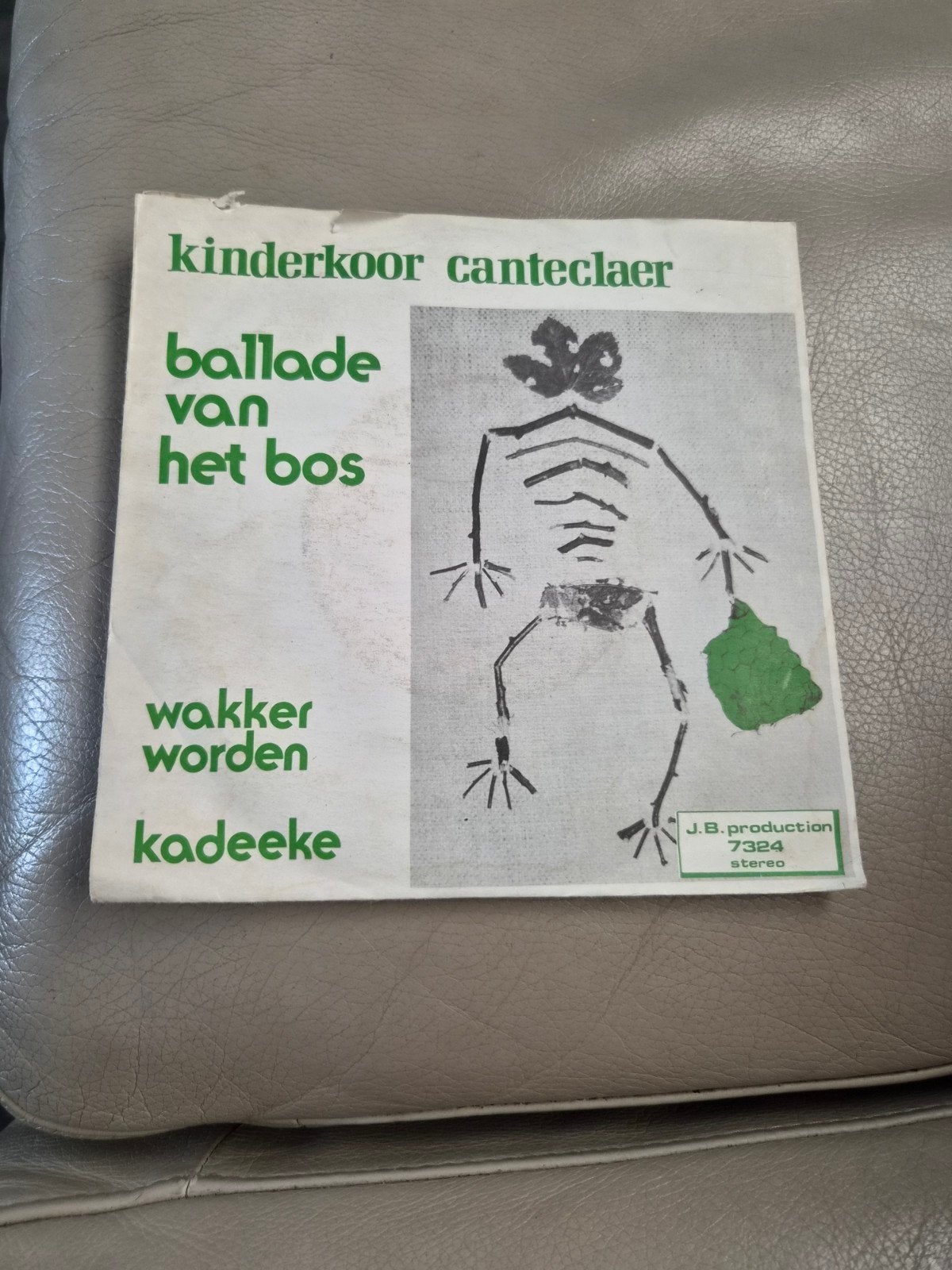 Kinderkoor Canteclaer Ballade van het bos, Ophalen of Verzenden, Gebruikt, 7 inch, Nederlandstalig