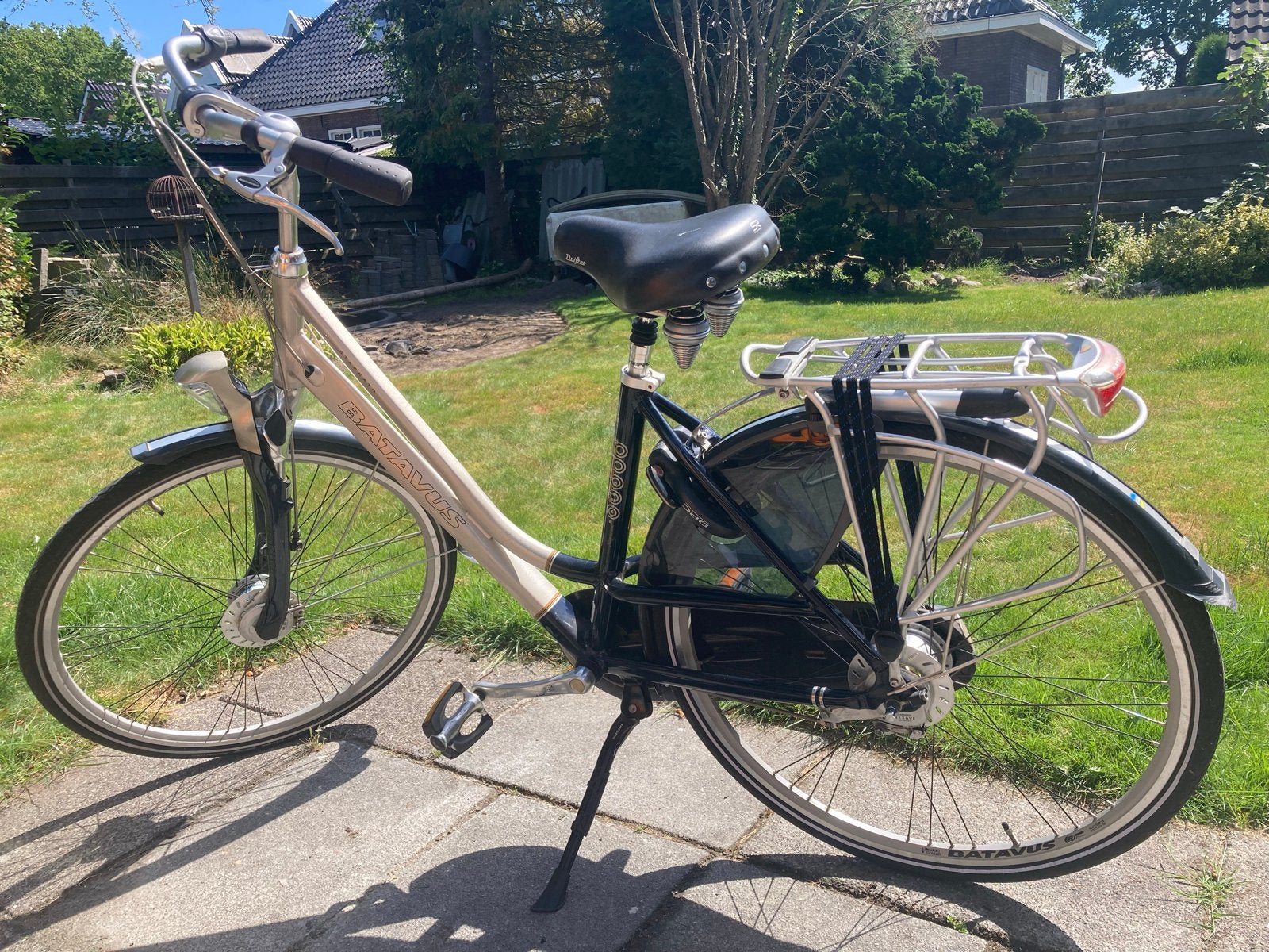 Batavus Staccato damesfiets - Zo goed als nieuw, Ophalen, 47 tot 50 cm, Batavus, Versnellingen