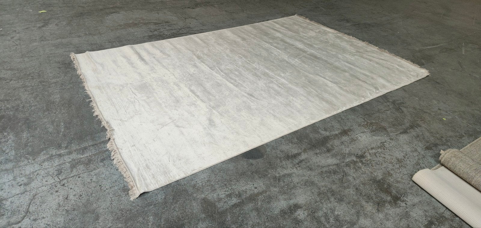 ART SILK Vloerkleed - Steenkleurig, 200x290 cm, Ophalen, Grijs, 150 tot 200 cm, 200 cm of meer