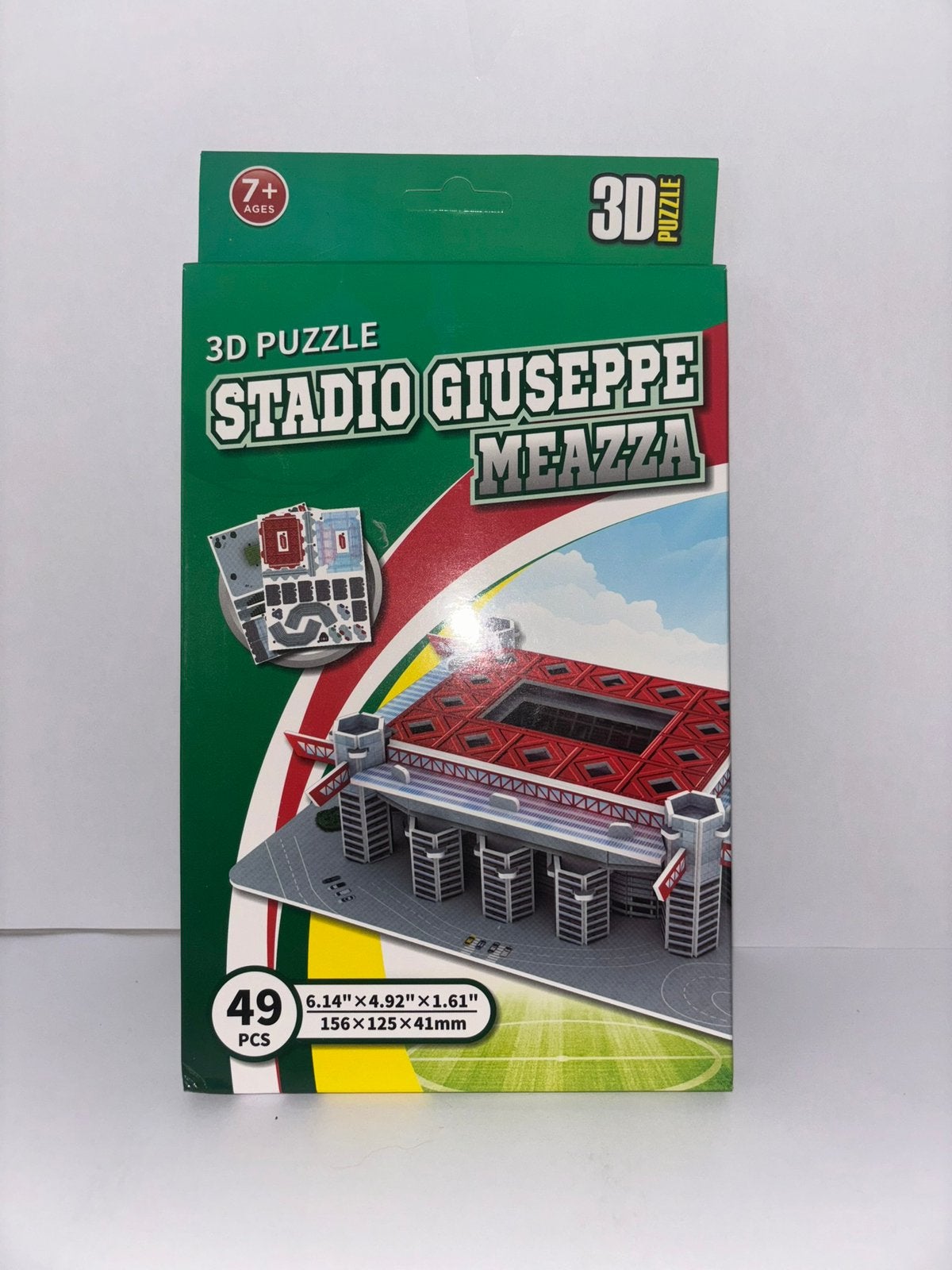 AC Milan / inter milan 3D stadion puzzel, Ophalen of Verzenden, Nieuw, Buitenlandse clubs, Beeldje of Poppetje