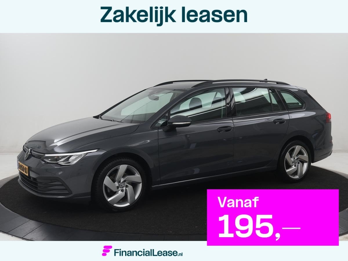 Volkswagen Golf Variant 1.0 TSI Golf | Adaptive cruise | Blu, Stof, Gebruikt, Euro 6, Origineel Nederlands