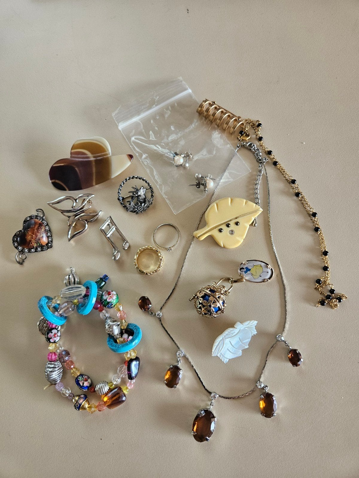 Lot sieraden, Sieraden, Tassen en Uiterlijk, Antieke sieraden, Verzenden, Overige materialen, Overige typen