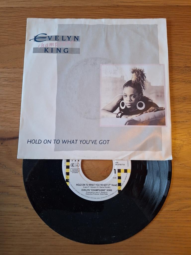 Evelyn "Champagne" King - Hold On To What You've Got, Gebruikt, 7 inch, Single, Ophalen of Verzenden
