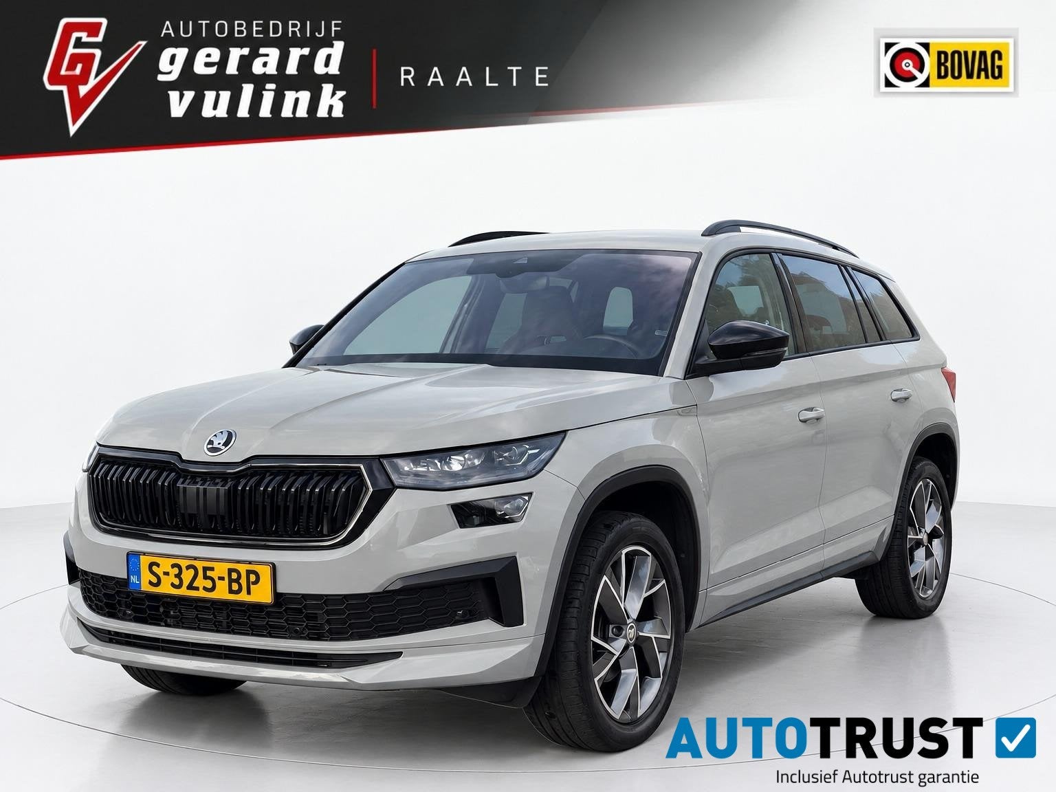 Skoda Kodiaq 1.5 TSI Sportline Business TREKH. CAMERA EL. KL, Auto's, Voorwielaandrijving, 15 km/l, 4 cilinders, 150 pk