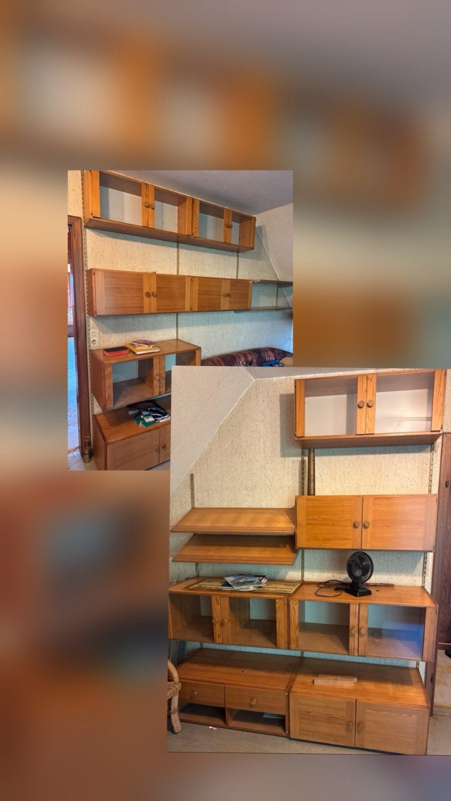 Vintage retro jaren 70 ikea wandsystemen, Ophalen