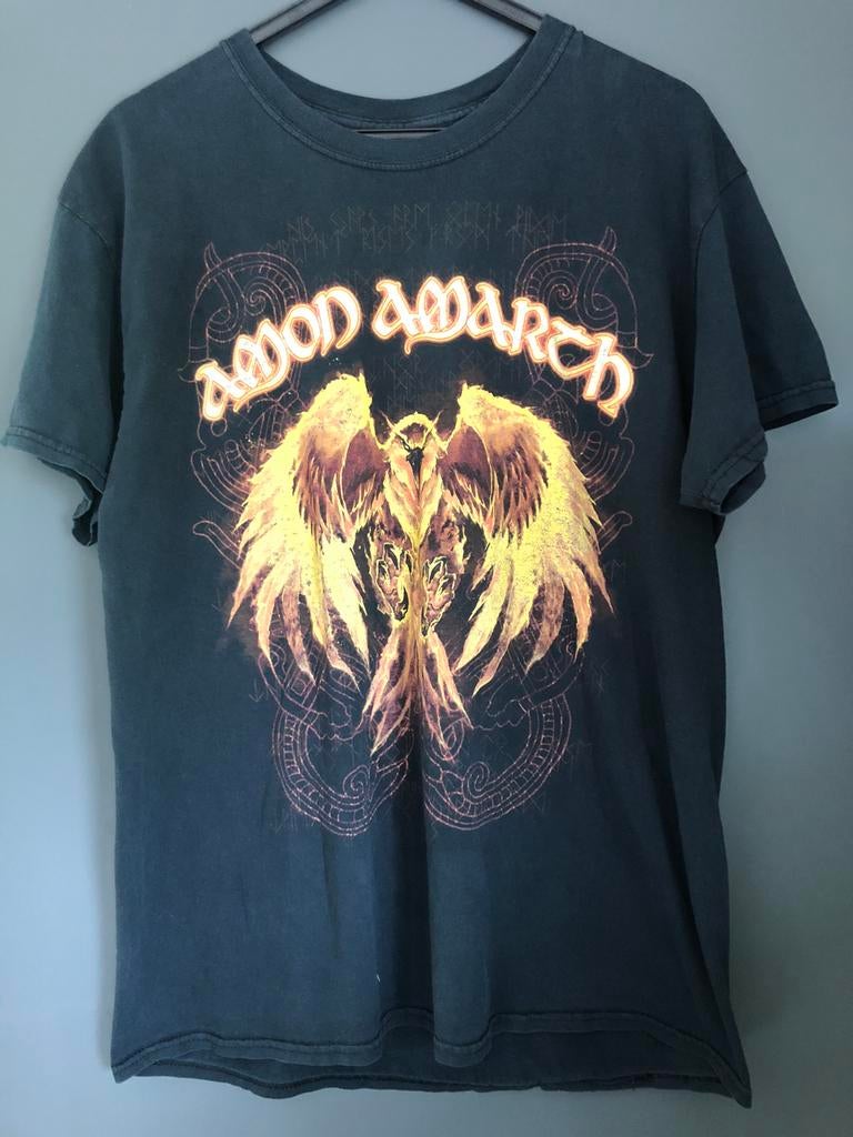 Amon amarth metal shirt XL i am the eagle in the sky, Ophalen of Verzenden, Gebruikt, Kleding