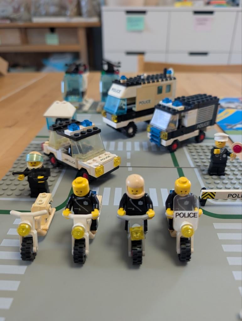 Jaren 90 politie lego set, Kinderen en Baby's, Speelgoed | Duplo en Lego, Ophalen of Verzenden, Gebruikt