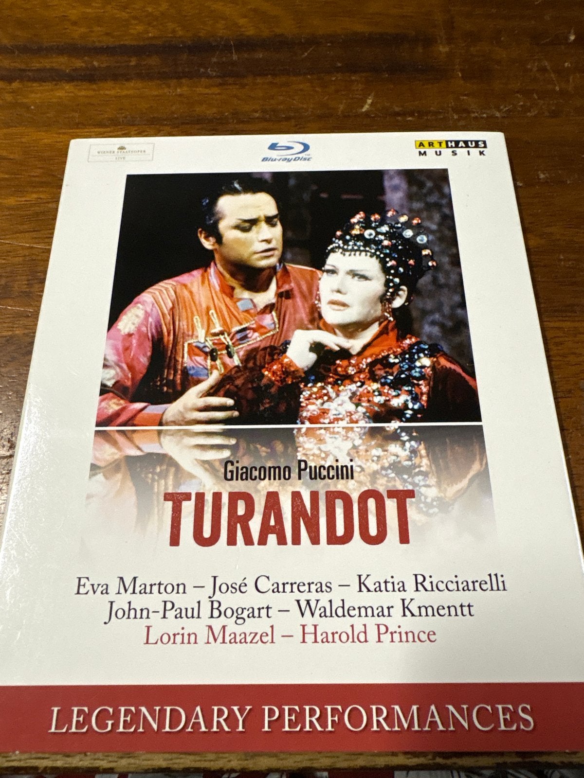 Giacomo Puccini - Turandot Blu-ray (Arthaus Musik), Muziek en Concerten, Alle leeftijden, Ducoso, Ophalen of Verzenden