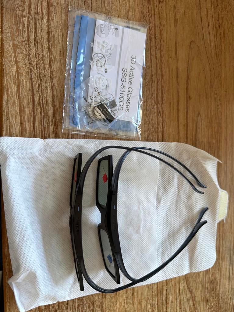 Samsung 3D actieve brillen SSG-5100GB (2 stuks), Ophalen of Verzenden, Zo goed als nieuw