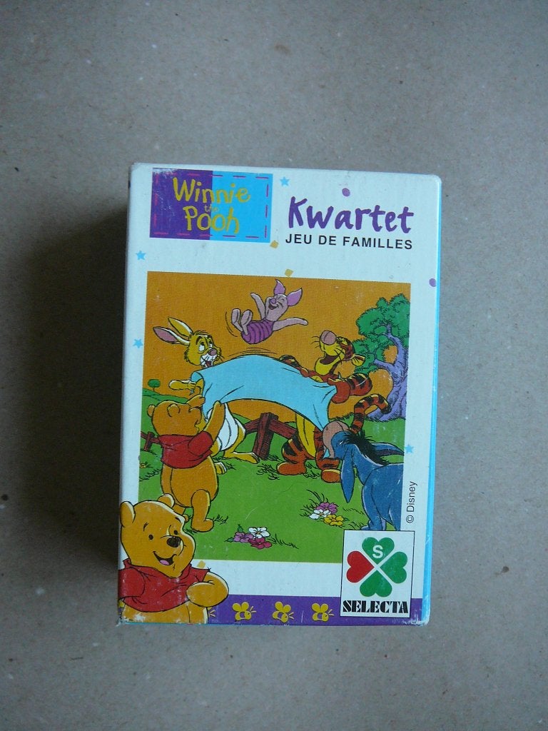Selecta Winnie the Pooh kwartet, Verzamelen, Disney, Ophalen of Verzenden, Winnie de Poeh of vrienden, Zo goed als nieuw