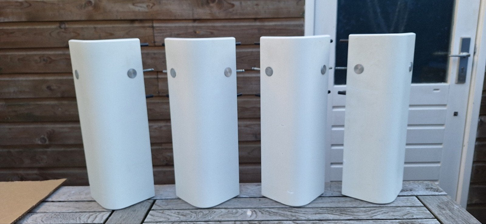 Auping Auronde bedpoten 41,5 cm, Ophalen, Gebruikt, Wit, Tweepersoons