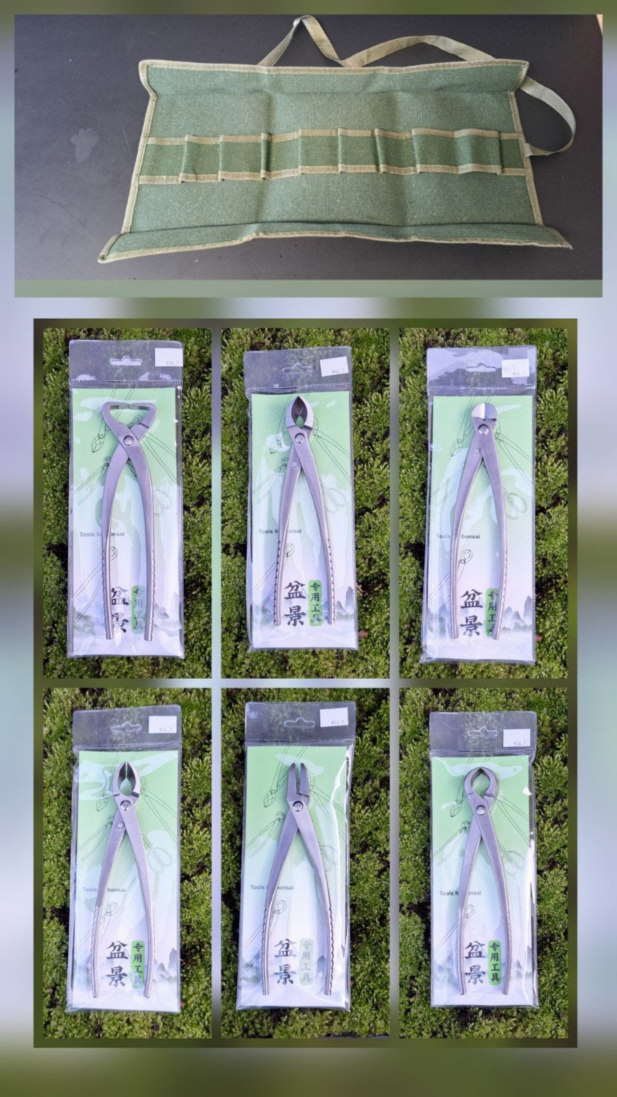RVS Bonsai Gereedschappen set, Ophalen of Verzenden, Nieuw, Overige soorten