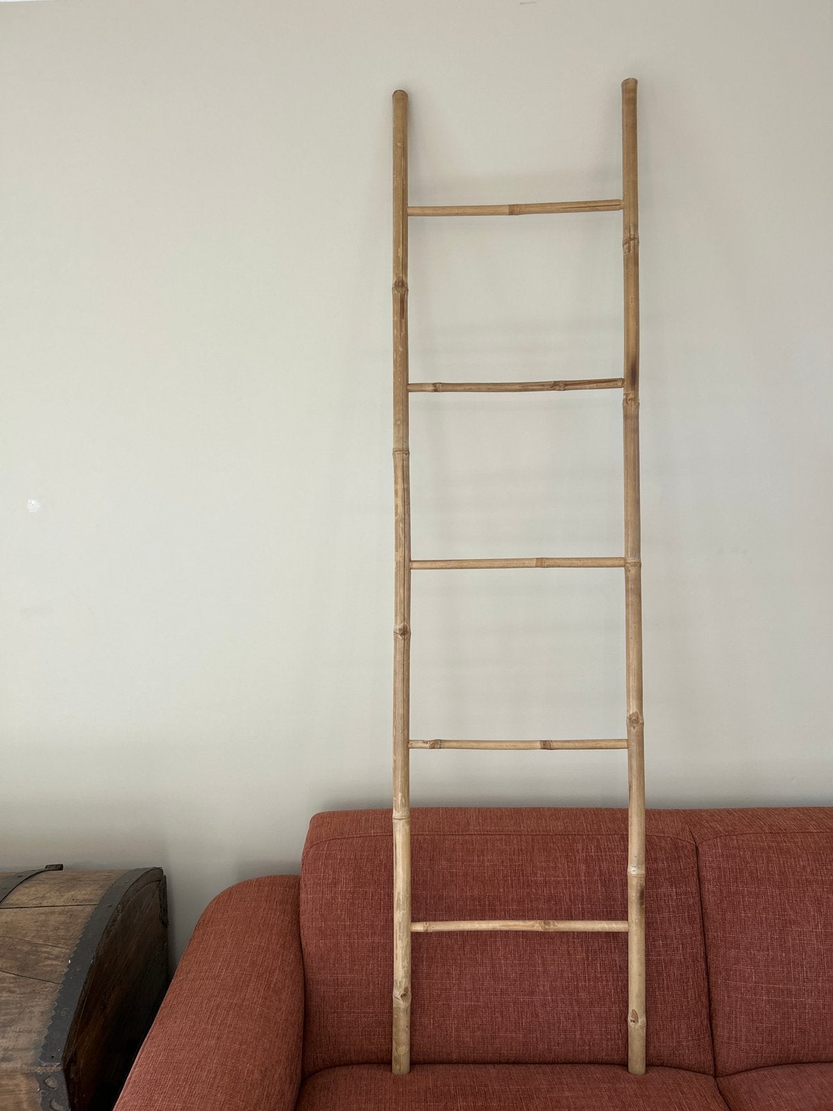 Decoratieve bamboe ladder, Ophalen, Gebruikt, Ladder, 2 tot 4 meter