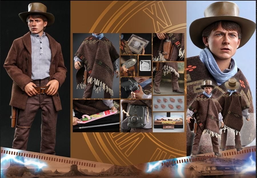 Hot Toys Back to the Future Part III Marty McFly MMS616, West Campus 1 76863 Herxheim (DE), Actiefiguur of Pop, Heo GmbH, Nieuw