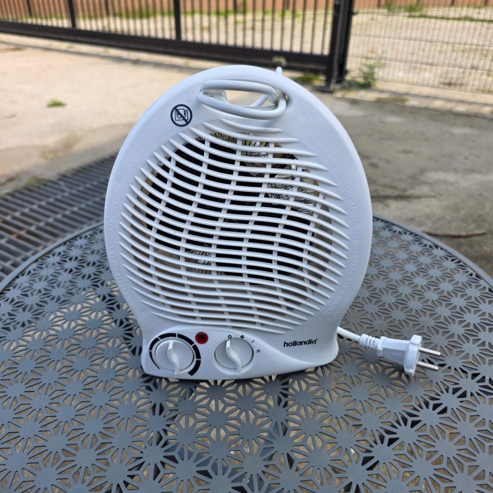 Hollandia elektrische kachel (ventilator), Ophalen of Verzenden, Gebruikt, Overige
