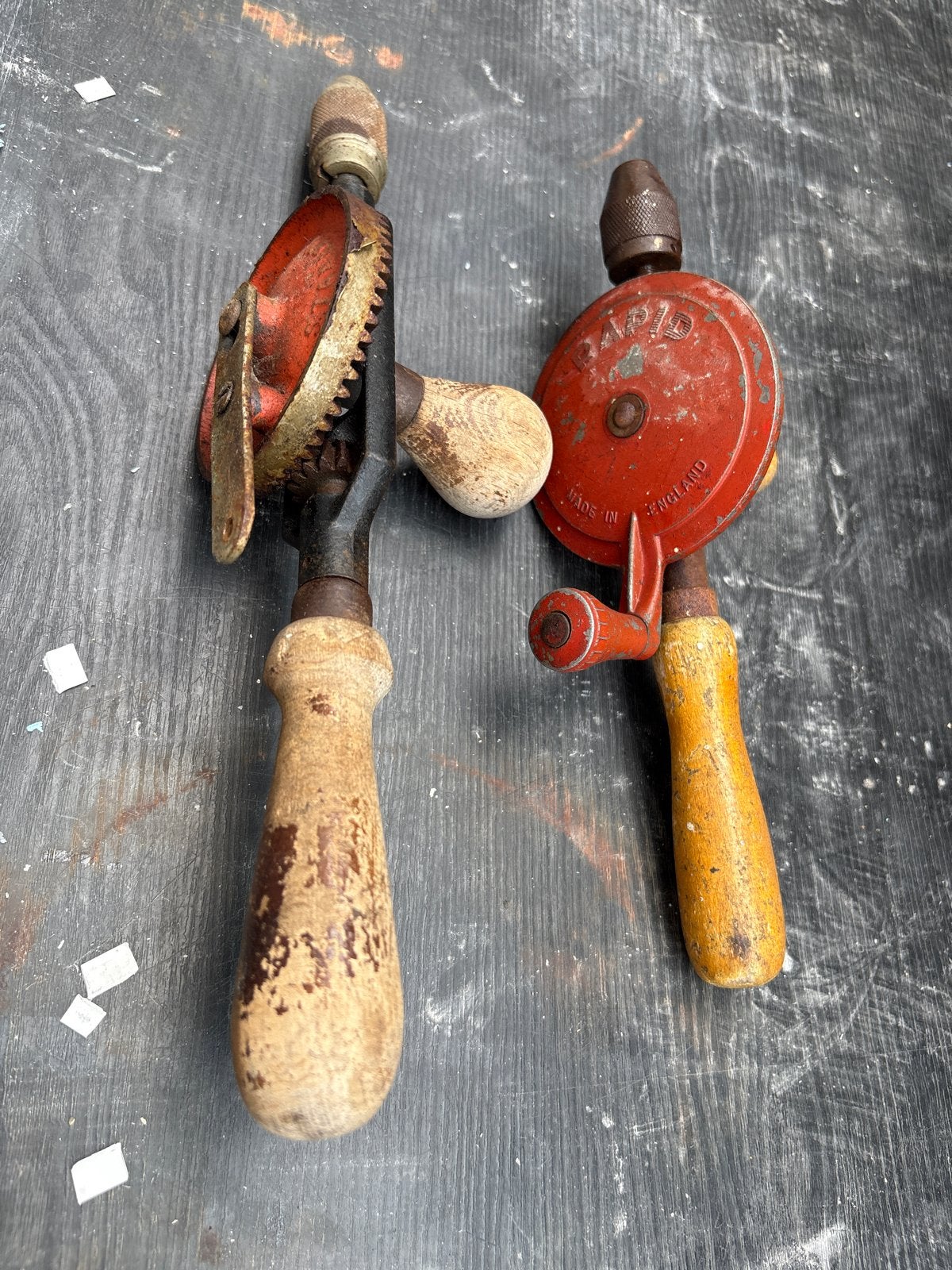 Vintage handboren (2 stuks) - Rapid & Stanley, Verzenden