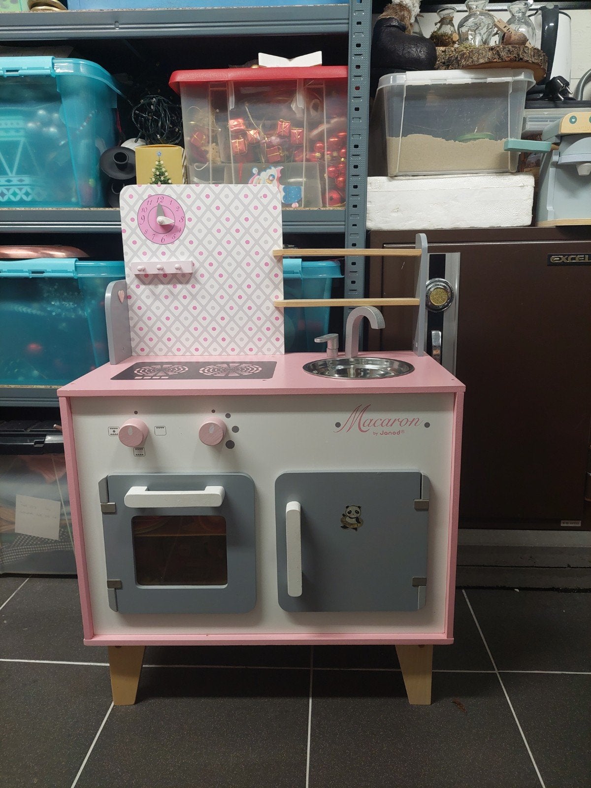 Janod Macaron speelkeuken met accessoires, Ophalen, Gebruikt, Meisje