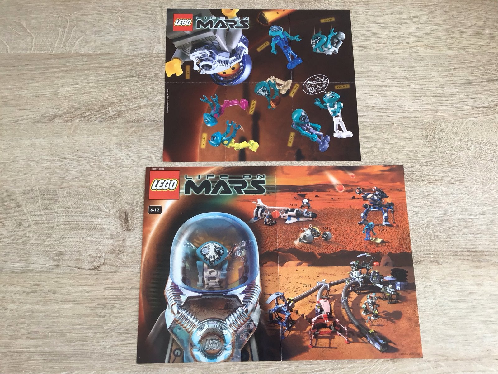 Lego Life on Mars en Star Wars folders/posters, Gebruikt, Overige thema's, Lego, Overige typen