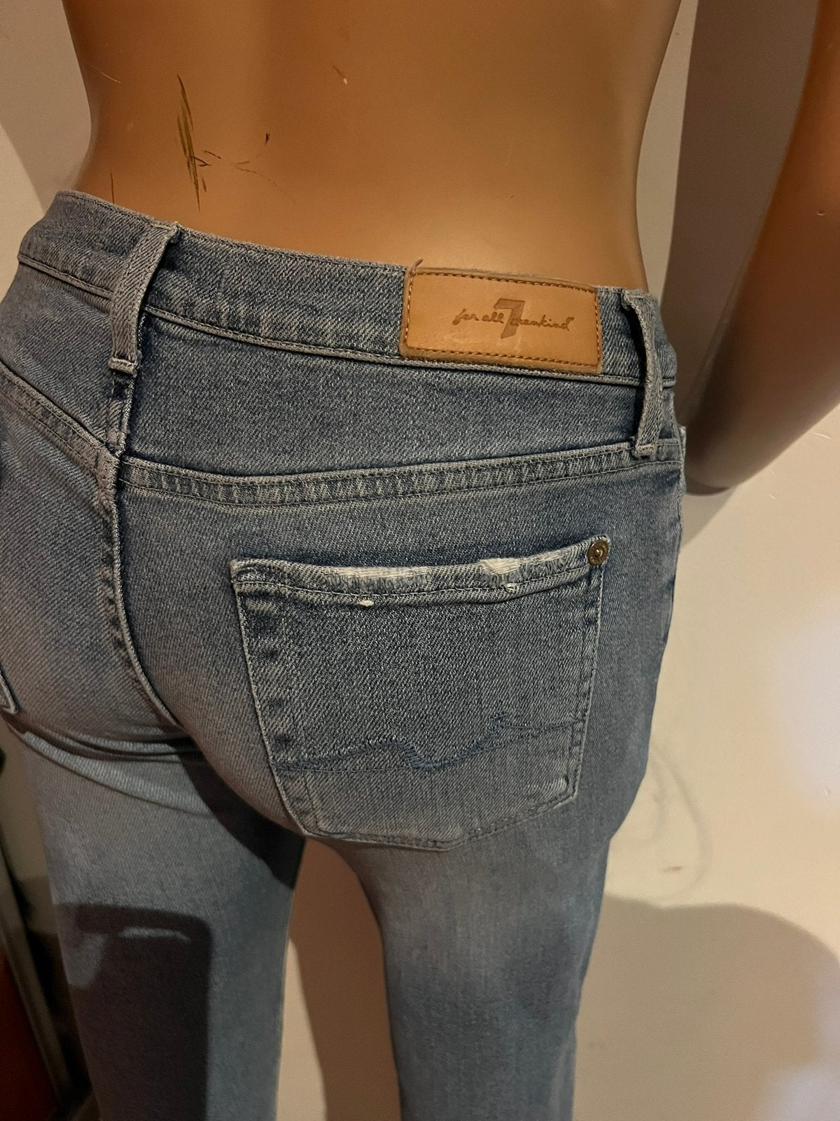 7 FOR ALL MANKIND jeans maat 25 origineel ZGAN, G, G, Blauw, Ophalen of Verzenden