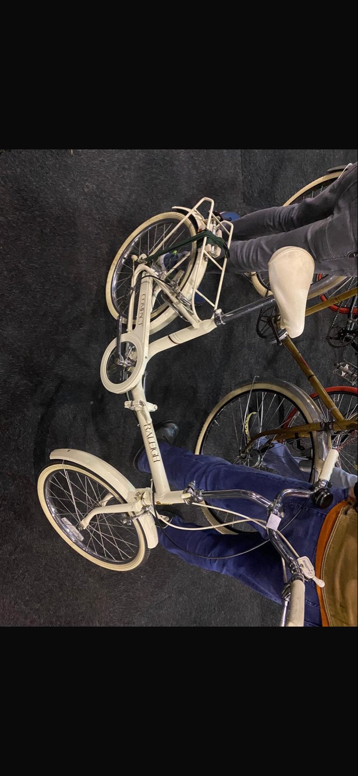 Raleigh compact retro vouwfiets nette staat, Fietsen en Brommers, Ophalen, Gebruikt, Totaal opvouwbaar, Overige merken