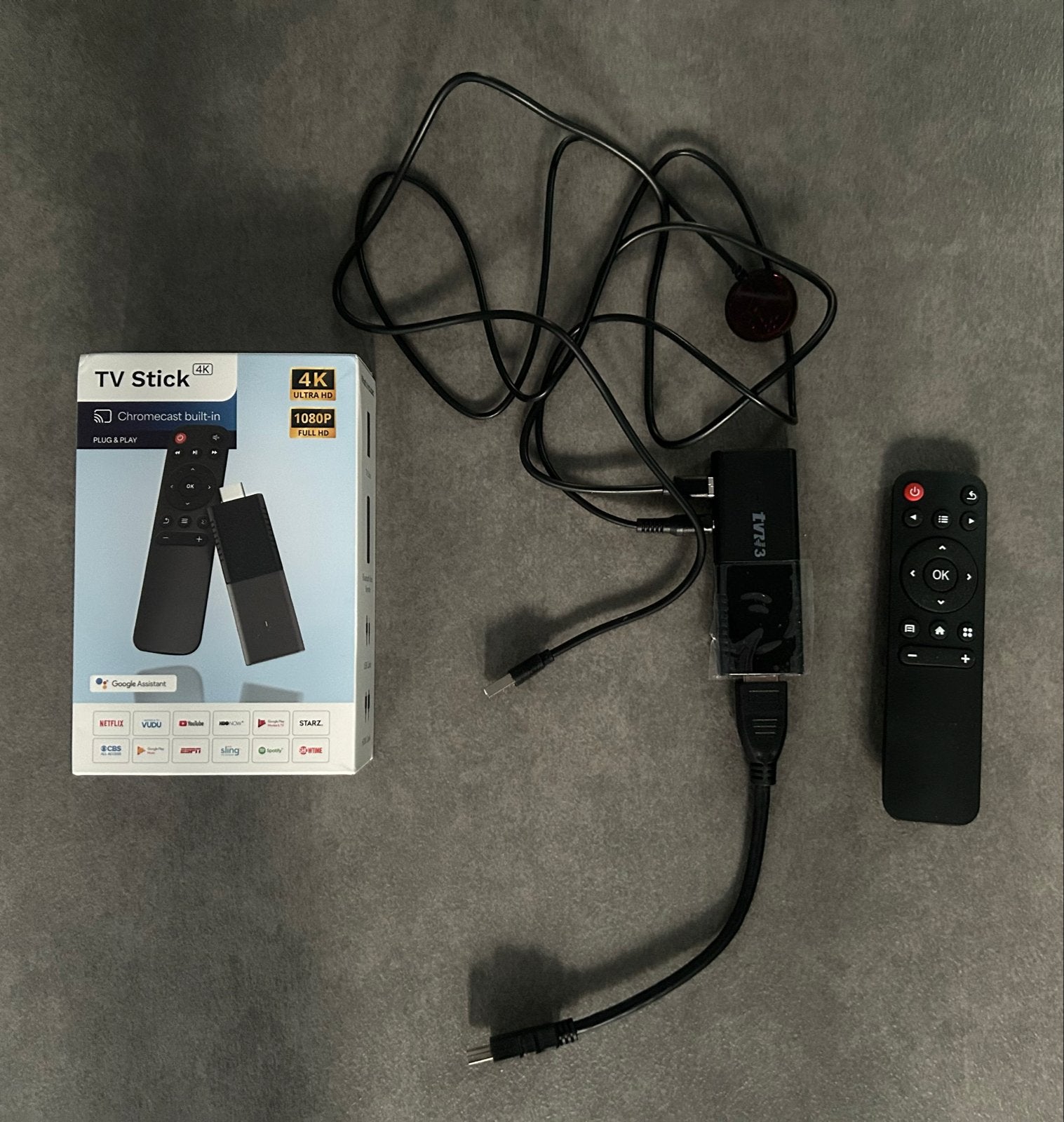 TV Stick 4K Chromecast ingebouwd - Plug & Play, Ophalen of Verzenden, Nieuw, HDMI, Zonder harde schijf