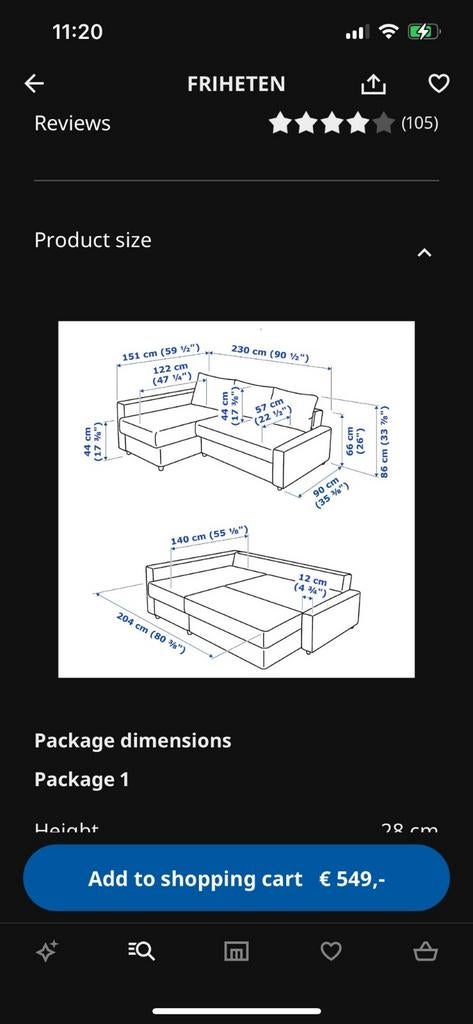 Antracietgrijze hoekbank - IKEA FRIHETEN, Ophalen, Gebruikt, Modern, Scandinavisch, Hoekbank