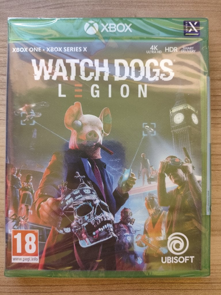 Watch Dogs Legion - Xbox One / Xbox Series X (Nieuw in seal), Spelcomputers en Games, Avontuur en Actie, Vanaf 18 jaar, 1 speler