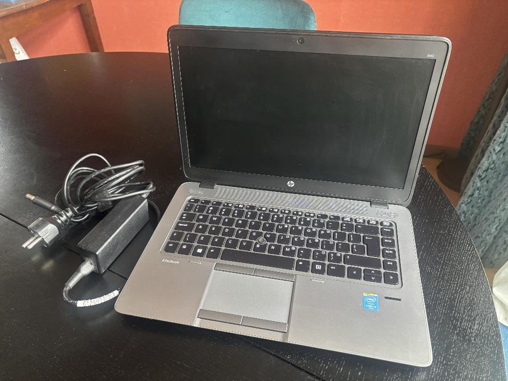 HP Elitebook 840 G2, I5, 8GB, 120GB SSD, Gebruikt, 2 tot 3 Ghz, Qwerty, 8 GB