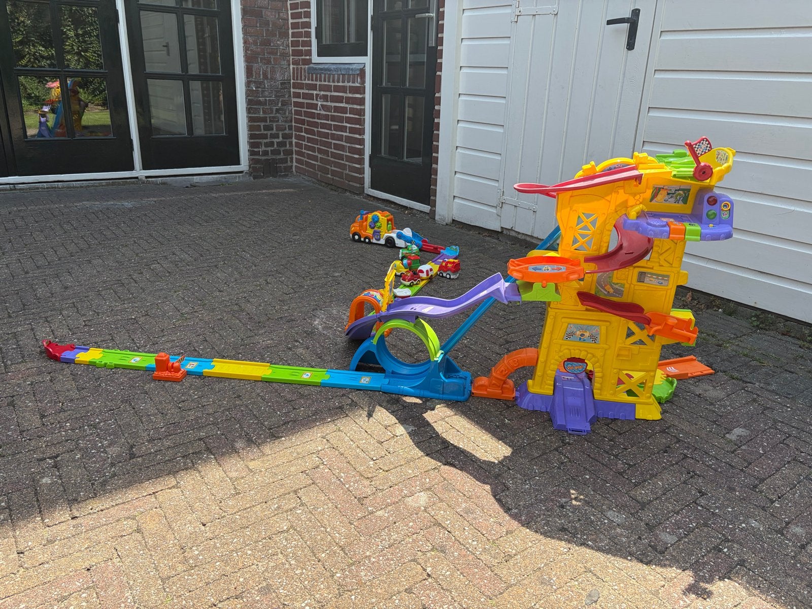 VTech Toet Toet Auto's en racebaan, Ophalen, Gebruikt