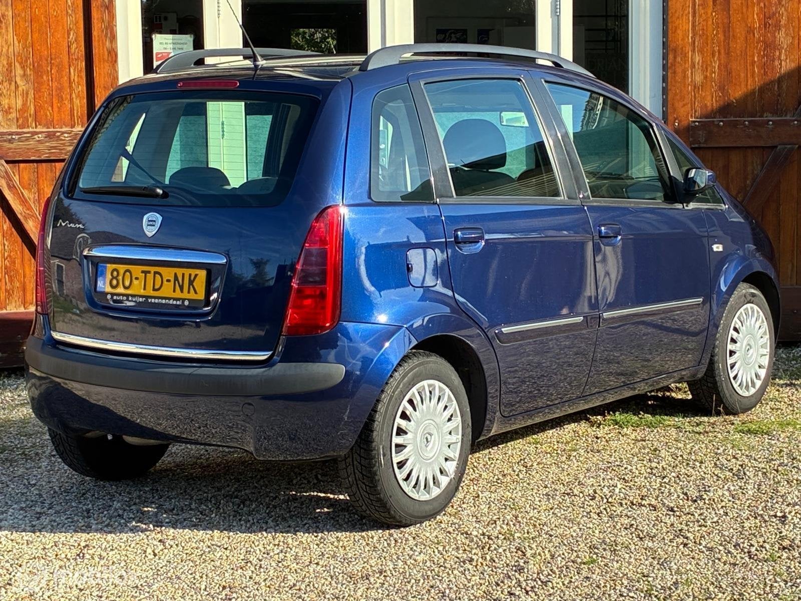 Lancia Musa 1.4-16V Oro, erg netjes en goed onderhouden, Auto's, Voorwielaandrijving, Gebruikt, Verwarmde buitenspiegels, Origineel Nederlands