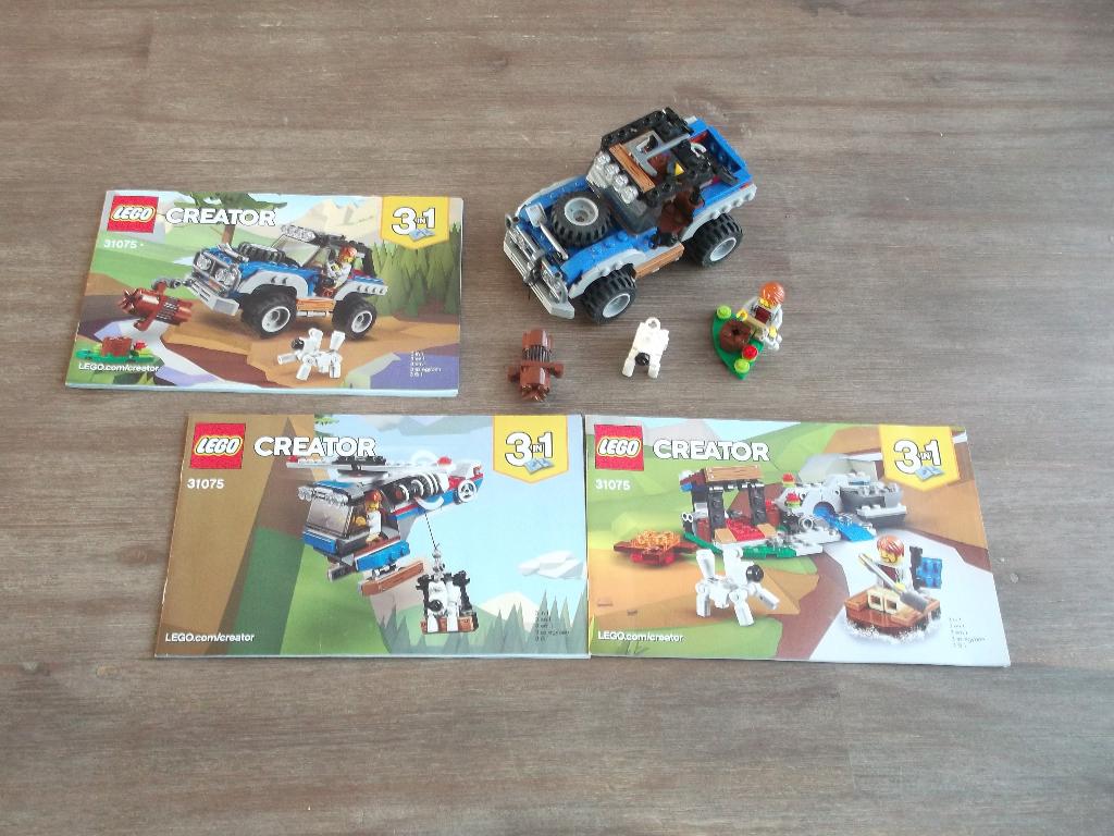 lego creator 31075 outback adventures (2018), Ophalen of Verzenden, Gebruikt, Complete set, Lego